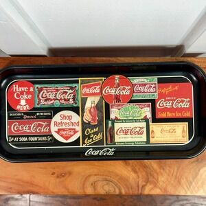 Vintage Coca Cola Serving Tray Collectible Advertising Metal
